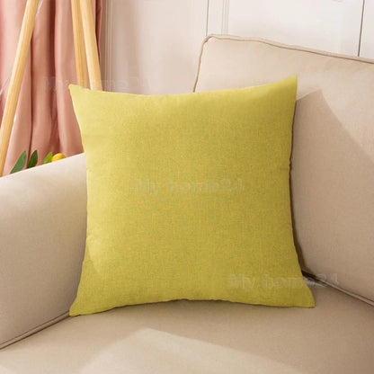 Decorbites™ Baumwoll-Leinen-Kissenbezug-Set für die Einrichtung zu Hause - Einfache Kissenbezüge