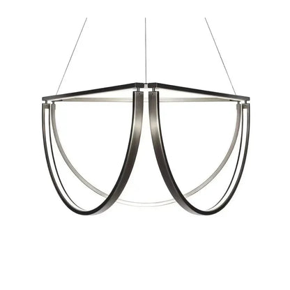 DecorBites™ Gold Chandelier LED Indoor Lighting for Living Room & Bedroom