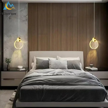Decorbites™ Kristall-LED-Kronleuchter Dreifarb-Licht Pendelleuchte für modernes Wohnzimmer