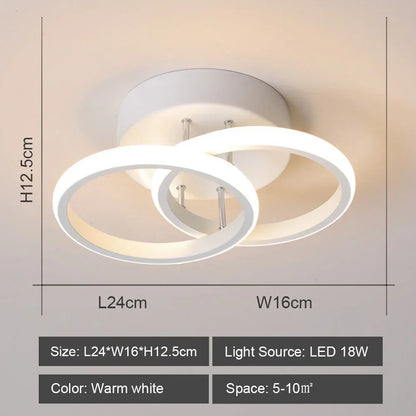 Decorbites™ LED-Deckenleuchte für modernes Wohnzimmer- und Schlafzimmerbeleuchtung