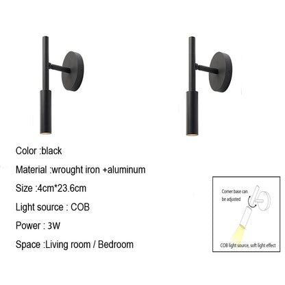 DecorBites™ LED Wall Lamp Night Light Bedroom Reading Living room Decor Home Spotlight