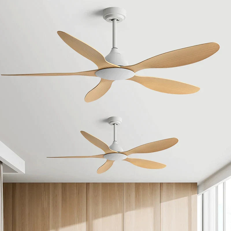 Decorbites™ 56-Zoll Deckenventilator: Modern, Fernbedienung, Kommerziell, Büro, Industrie, Lampenloser Elektroventilator