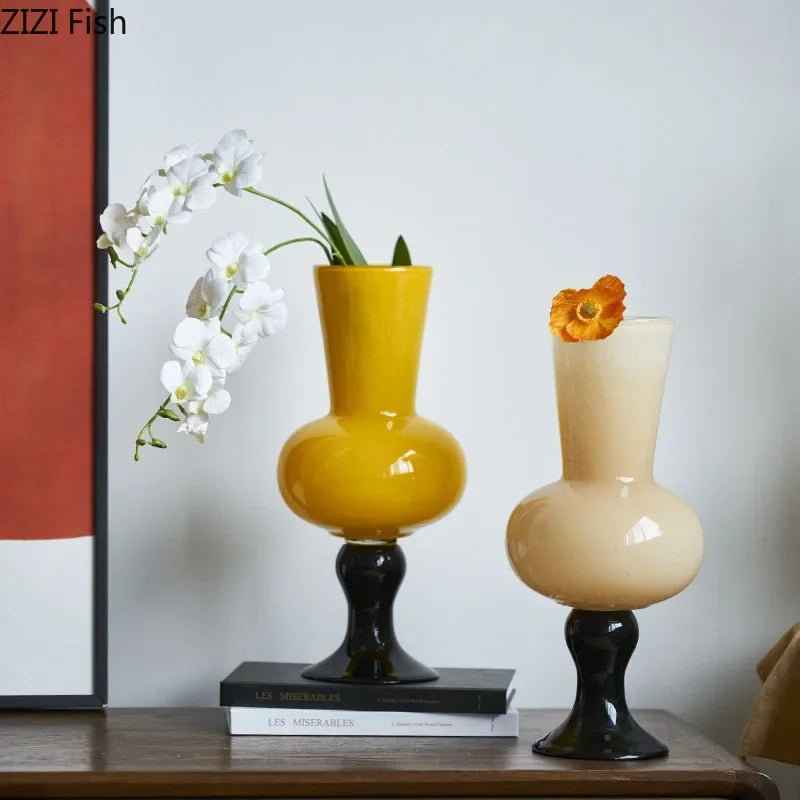 Glass Goblet Desk Vase