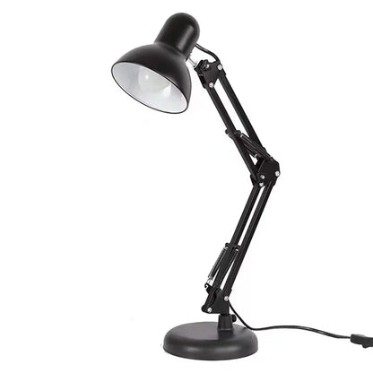 DecorBites™ Adjustable Swing Arm LED Desk Lamp with Switch for Office Reading and Bedside