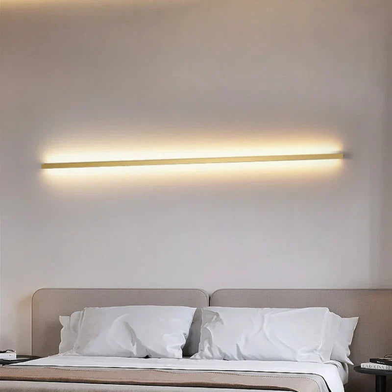 Decorbites™ LED-Wandleuchte Dimmer-Schalter Schwarz Gold Weiß Metall Wandlampen Schlafzimmer Ganglampe