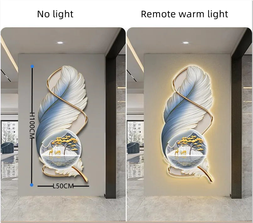 Decorbites™ LED-Wandleuchte: Moderne kreative Dekoration für Schlafzimmer, Wohnzimmer, Arbeitszimmer, Treppenhaus