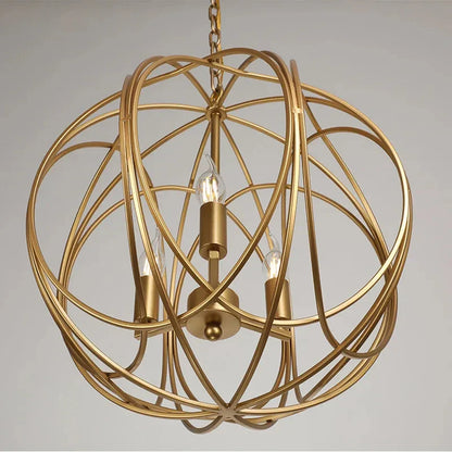 Decorbites™ Gold-Kristall-Kronleuchter: Moderne Deckenleuchte für Esszimmer, Küche und Schlafzimmer