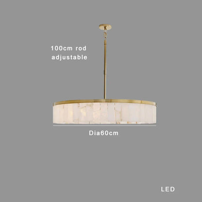 Decorbites™ Gold Marmor Deckenleuchte rund elegantes luxuriöses Anhängerleuchte