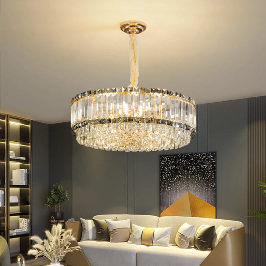 Decorbites™ Französischer Kristall-Leuchter für Wohnzimmer, Esszimmer und Master-Schlafzimmer
