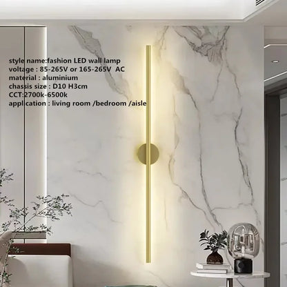 Decorbites™ Lineares Rohr-LED-Wandleuchte Wohnzimmer Nachttisch Flur Korridor Wandlampe Panel