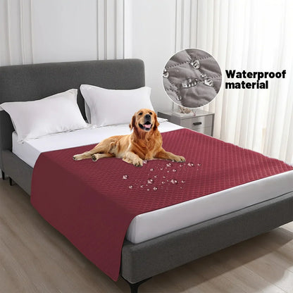 Decorbites™ Hunde-Bettbezug: Wasserdichtes & rutschfestes Haustier-Decke für Möbel & Auto