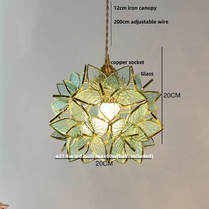 Decorbites™ Glas-Kupfer-LED-Pendelleuchte & Luxus-Hängeleuchte
