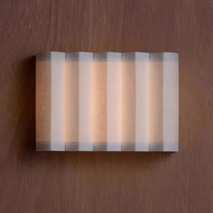 Decorbites™ Japanisches Stoff-LED-Wandleuchte für Hotel-Wohnzimmer, Schlafzimmer, Retro-Wandleuchten