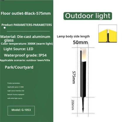 DecorBites™ LED Lawn and Courtyard Lights for Garden Villa Park Landscaping