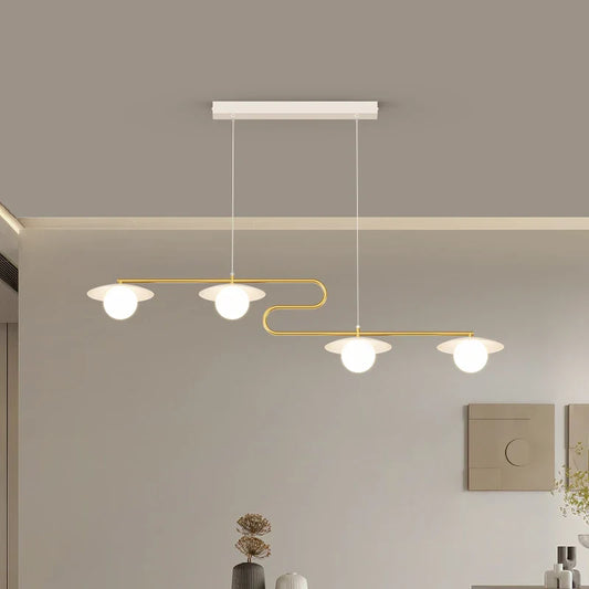Decorbites™ Abblendbare LED-Deckenleuchter für Wohnzimmer, Esstisch, Küche – Moderne Innenbeleuchtung