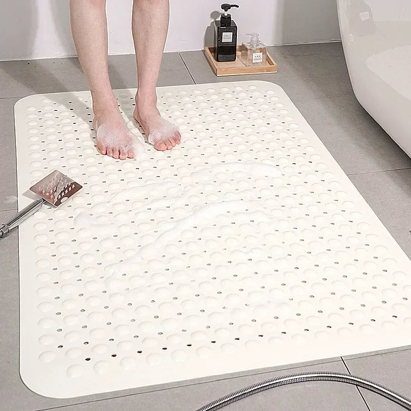 Decorbites™ Große ungiftige rutschfeste Badematte mit Saugnäpfen für Sicherheit und Komfort