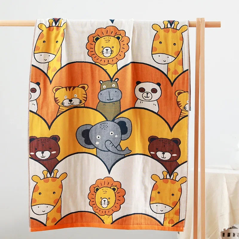 DecorBites™ Luxe Cotton Bath Towel - Quick-Drying & Absorbent Towel for Adults