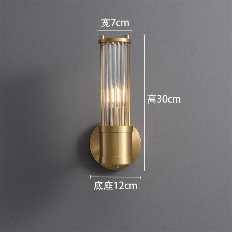 DecorBites™ Crystal LED Wall Lights for Luxury Art Living Room Bedroom: Elegant Indoor Lighting Solution