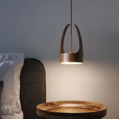 Decorbites™ LED-Holzmaserung-Kronleuchter für Ambiente im Esszimmer, Wohnzimmer und Schlafzimmer