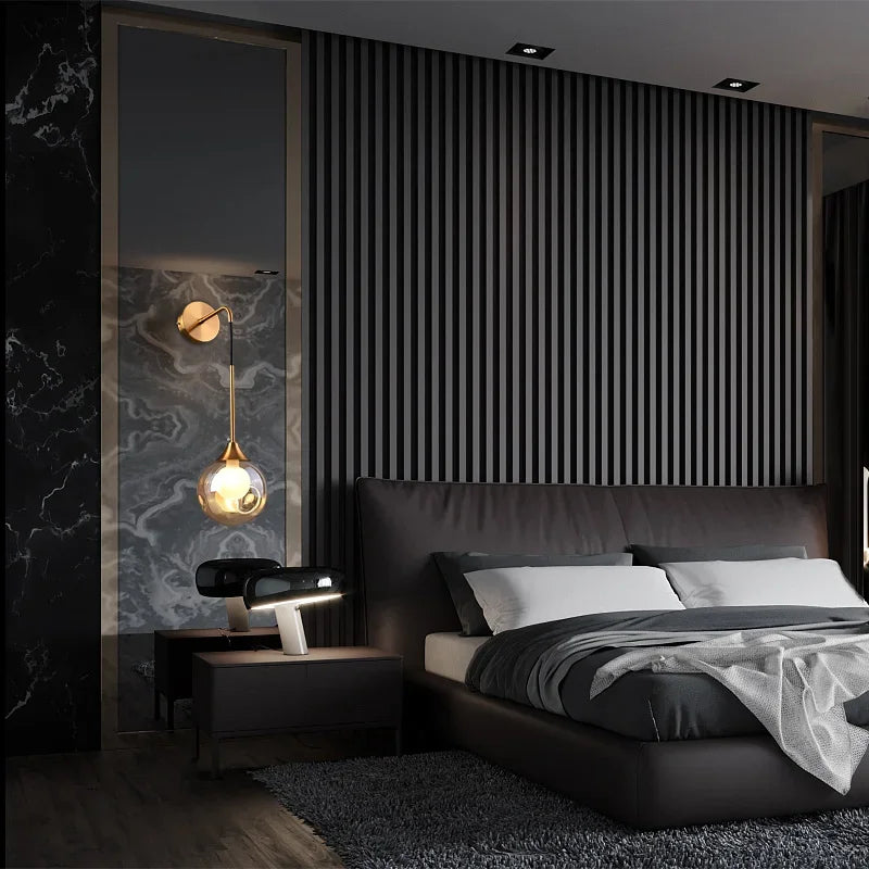 Decorbites™ Glasball Gold LED Wandlampe Modern Nordisch Innenleuchte