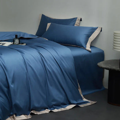 Decorbites™-Ägyptische Baumwolle Hotel-Stil Bettwäsche-Set 1000TC Queen King Daunenbettdecke Bezug Laken Kissenbezüge