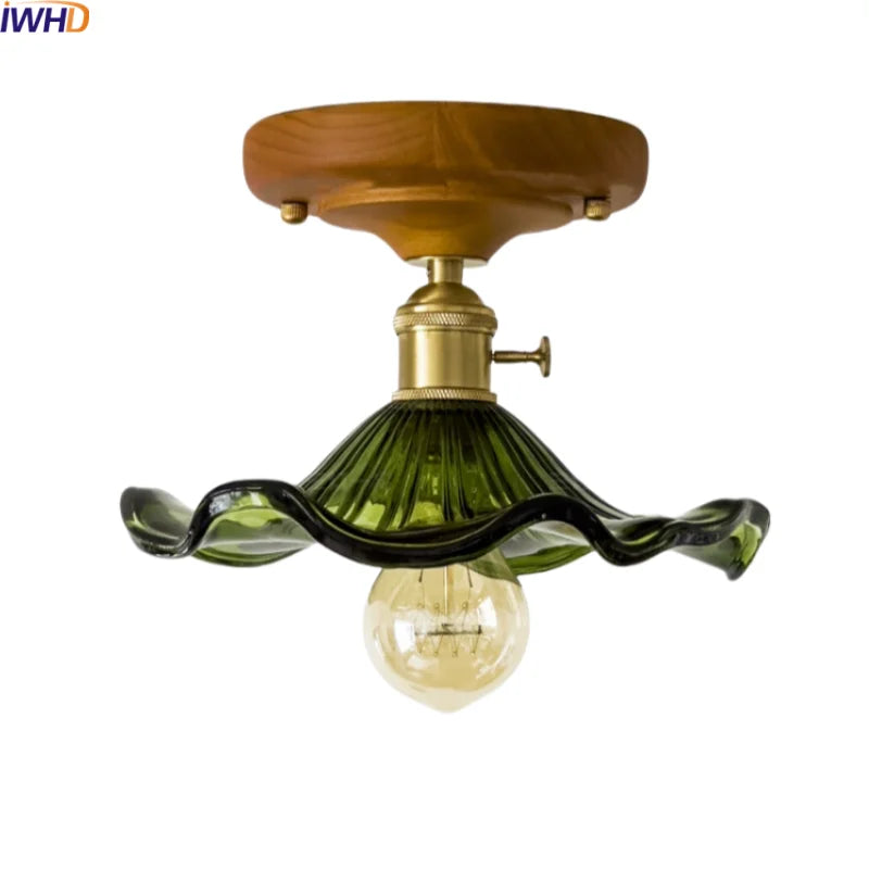 Nordic Wood Ceiling Light