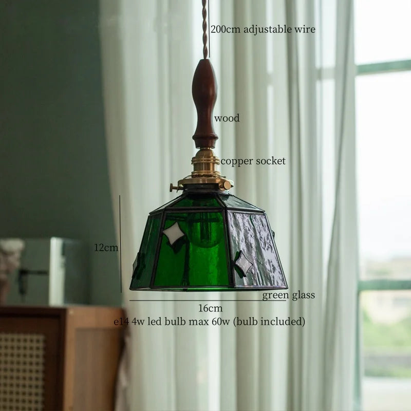 Decorbites™ Japanisches Vintage-LED-Glas-Pendant-Licht für die Hausdekoration