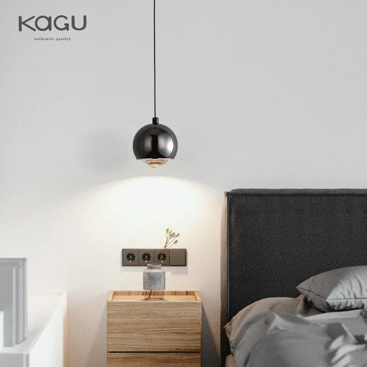 Decorbites™ Gold-Metall-Luster-Anhänger für Nachttisch & Kücheninsel - Minimalistische LED-Hängeleuchte