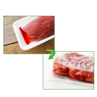 DecorBites™ Kitchen Absorbent Pads for Meat, Fish, Poultry, Produce - 100pcs