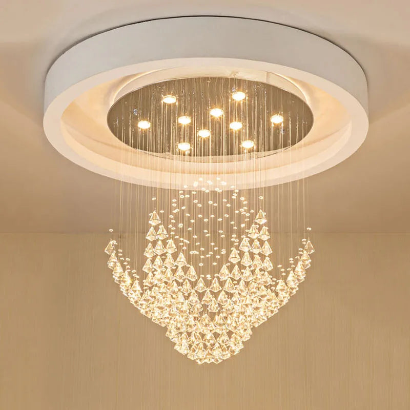 Decorbites™ Diamantkristall-Kronleuchter: Moderne LED-Beleuchtung für Wohnzimmer und Hotel