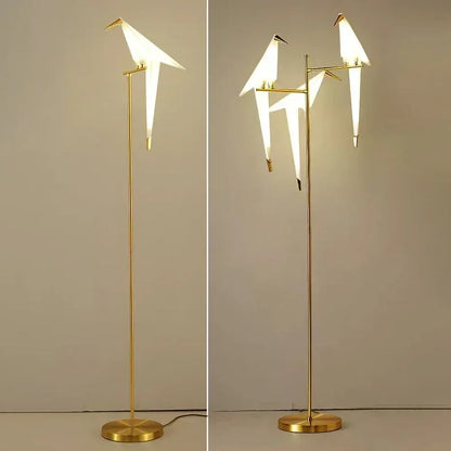 Decorbites™ LED-Vogellampe für Boden, für Wohnzimmer & Schlafzimmer