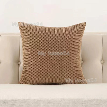 Decorbites™ Kordflanell Maiskernen Kissenbezug in Einheitsfarbe für die Dekoration des Wohnzimmer-Sofas zu Hause
