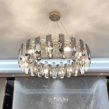 Decorbites™ Kristall-LED-Kronleuchter: Moderne Luxusraumdekoration Pendelleuchte für Zuhause, Schlafzimmer, Restaurant & Decke