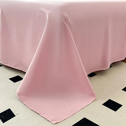 Decorbites™ Koreanische Prinzessin-Stil-Bettwäsche-Set mit Spitzenvolants und Liebesthema