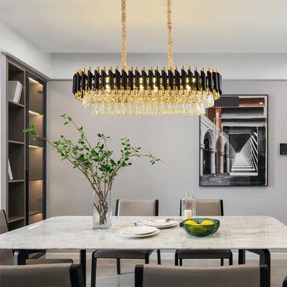 Decorbites™ Kristall-Hängeleuchter - Moderne Luxus-LED-Beleuchtung für Wohnzimmer, Esszimmer, Schlafzimmer