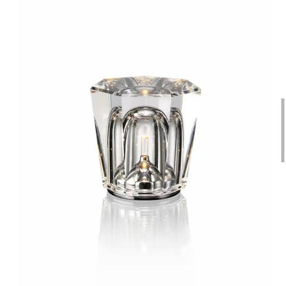 DecorBites™ Crystal Diamond Night Light | Rechargeable LED Table Lamp