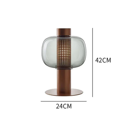 Decorbites™ Glas-Tischleuchte Modernes Design für Wohnzimmer und Schlafzimmer