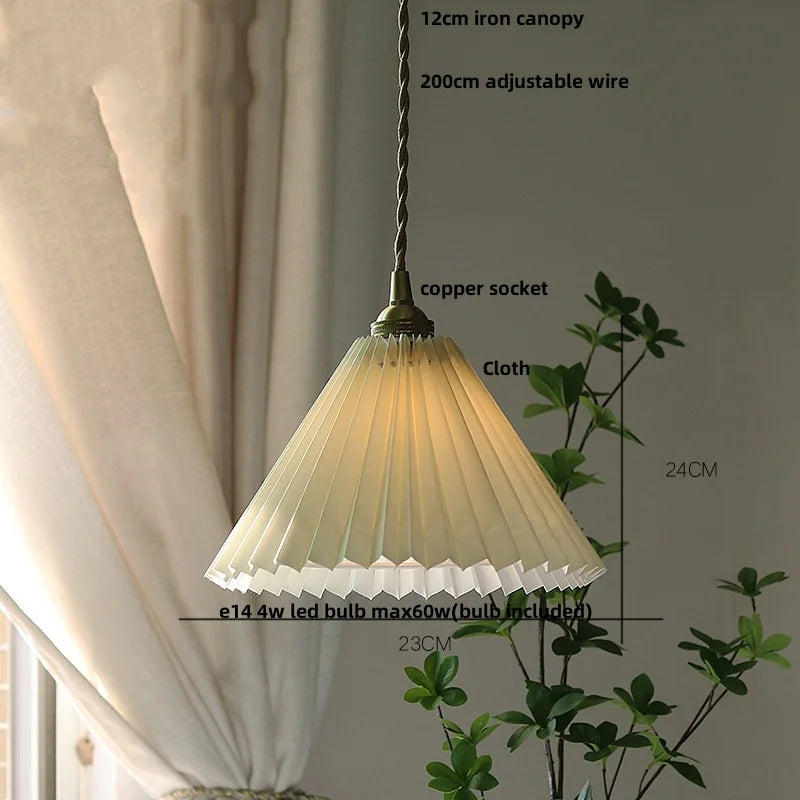 DecorBites™ Copper LED Pendant Lamp, Adjustable Wire, Modern Nordic Design