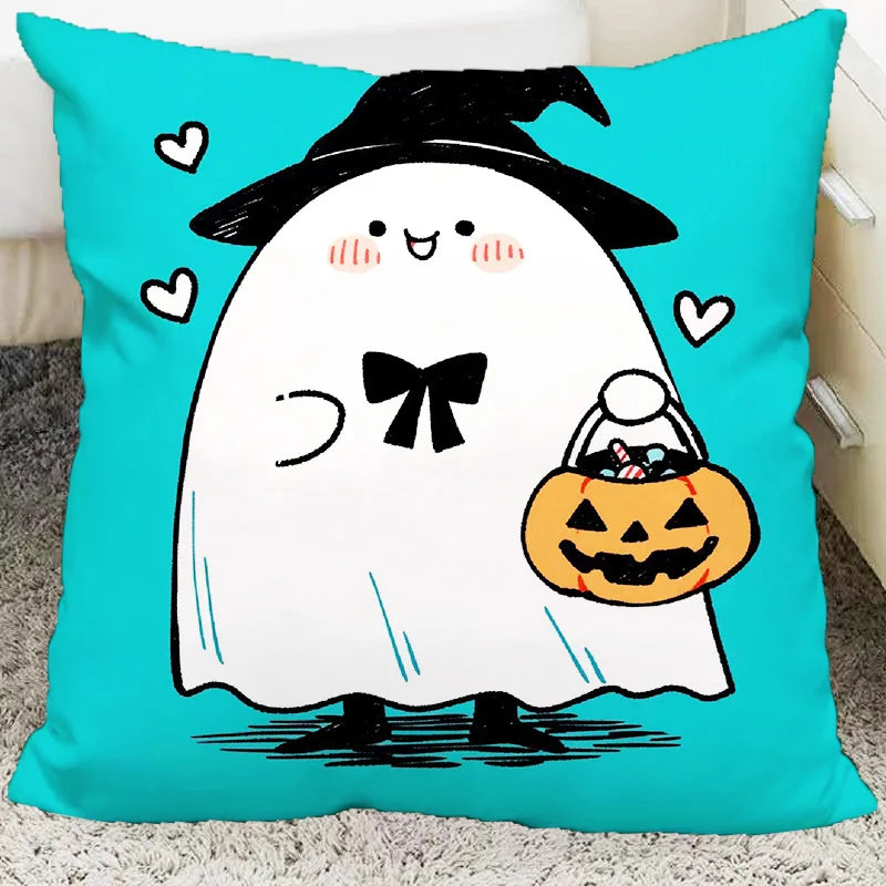 Decorbites™ Halloween-Plüsch-Kartoffelkissen für Wohnzimmer und Schlafzimmer, festliche Dekoration