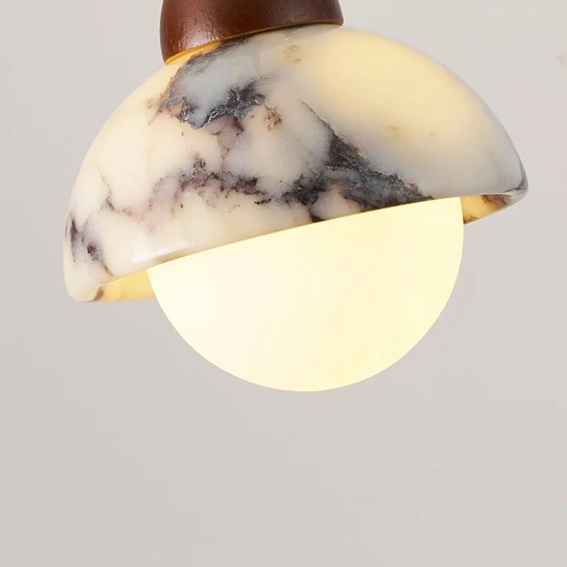 Decorbites™ Glas-Kugelleuchte LED-Hängeleuchte für Schlafzimmer Esszimmer Küche - Vintage Hängelampe