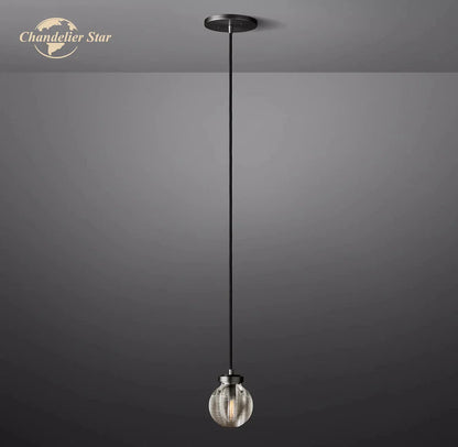 Decorbites™ Kristall-Perle-LED-Kronleuchter für Schlafzimmer, Esszimmer, Küche – Moderne kleine hängende Pendelleuchten