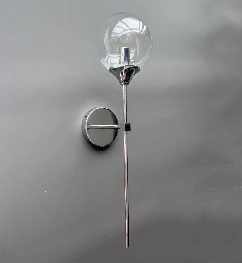 Decorbites™ Goldene Glasball-Wandlampe: Moderner Nordischer Stil für Nachttisch- und Wohnzimmerbeleuchtung