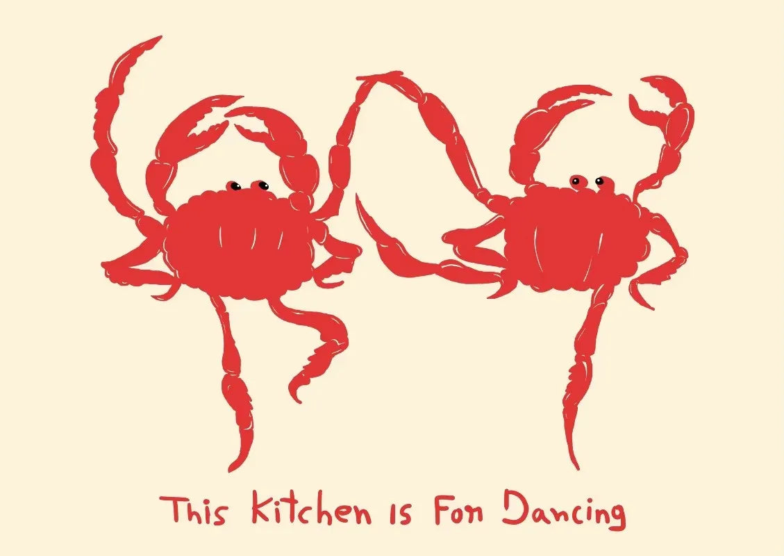 Colorful Sardine Lobster Crab Fish Ocean Animal Poster Canvas Painting Vintage Wall Art For Kitchen Living Room Home Decoration