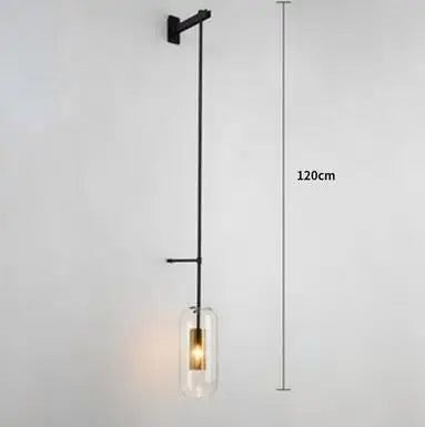 Gold Industrial Wall Sconce