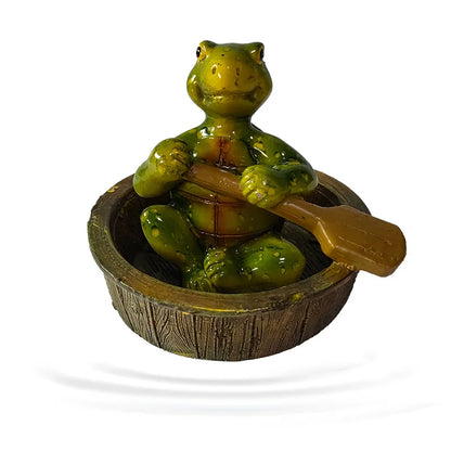 Decorbites™ Gartenteich schwimmende Tierstatuen-Handwerkskunst für Außendekoration und Teichdekoration