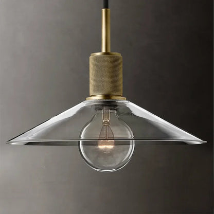 Decorbites™ Klar-Glas-LED-Pendantleuchte Gold-Metall-Chandelier MarshalAsLED Hängelampe