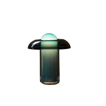 DecorBites™ Green Glass Desk Lamp for Nordic Style Living Room and Bedroom Decor