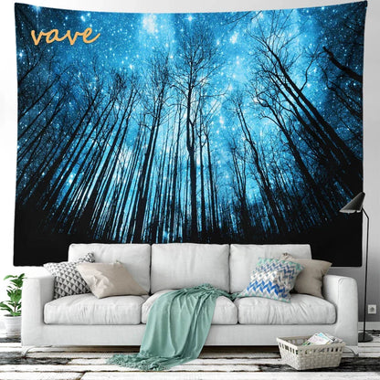 DecorBites™ Forest Tree Landscape Tapestry Wall Hanging for Aesthetic Room Decor
