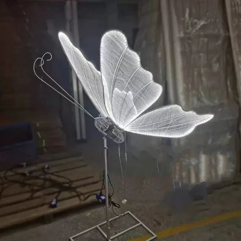 Decorbites™ LED-Schmetterlingsflügel-Spitzen-Hängeleuchten für romantische Dekoration und Partyleuchten