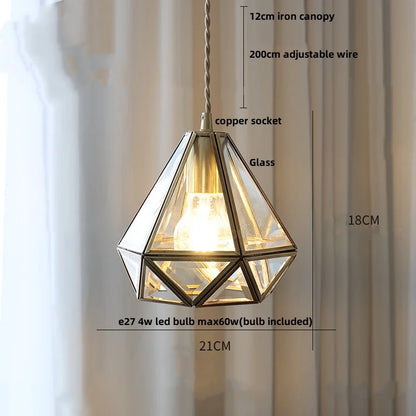 Decorbites™ Glas-LED-Hängeleuchte: Handgefertigte japanische Stil verstellbare Hängeleuchten